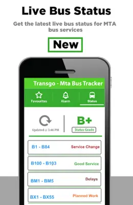 NYC Bus Tracker android App screenshot 3